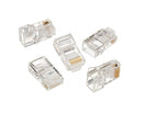 Gembird LC-8P8C-001/50 kabel-connector RJ-45 Transparant