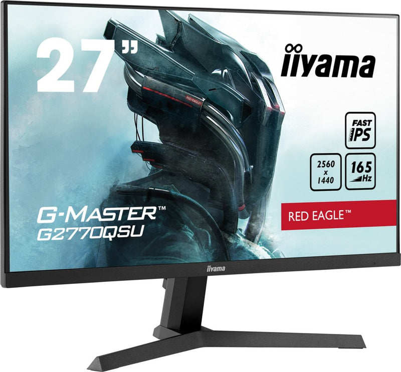 iiyama G-MASTER G2770QSU-B1 computer monitor 68,6 cm (27") 2560 x 1440 Pixels Wide Quad HD LCD Zwart
