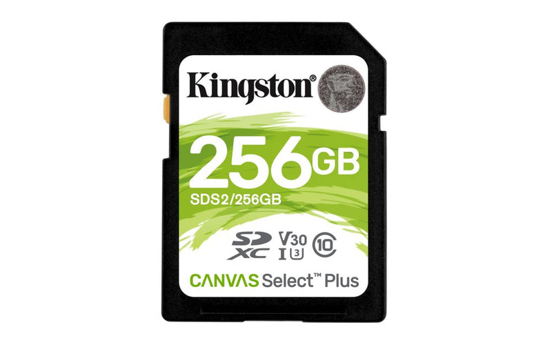 Kingston Technology Canvas Select Plus 256 GB SDXC UHS-I Klasse 10