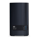 Western Digital My Cloud EX2 Ultra 3.5 Inch 2 bay My Cloud EX2 Ultra NAS, 0TB, Zwart