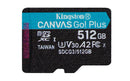 Kingston Technology Canvas Go! Plus 512 GB MicroSD UHS-I Klasse 10