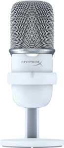 HyperX SoloCast - USB Microphone (White) Wit Microfoon voor spelcomputers