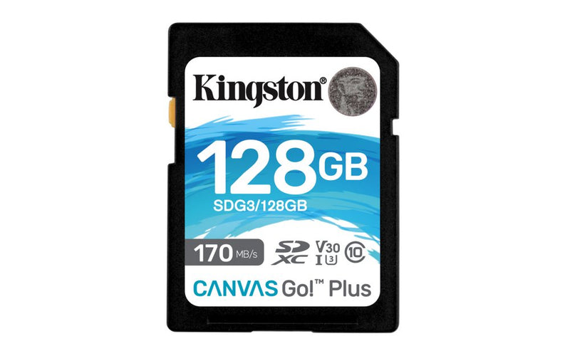 Kingston Technology Canvas Go! Plus 128 GB SD UHS-I Klasse 10