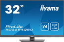 iiyama ProLite XU3294QSU-B1 computer monitor 80 cm (31.5") 2560 x 1440 Pixels Wide Quad HD LCD Zwart