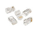 Gembird LC-8P8C-001/10 kabel-connector RJ-45 Transparant