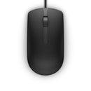 DELL MS116 muis Ambidextrous USB Type-A Optisch 1000 DPI