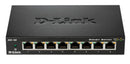 D-Link DGS-108 netwerk-switch Unmanaged Zwart