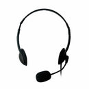 Ewent EW3563 hoofdtelefoon/headset Bedraad Hoofdband Oproepen/muziek Zwart