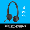 Logitech H340 USB Computer Headset Met digitale audio