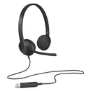Logitech H340 USB Computer Headset Met digitale audio