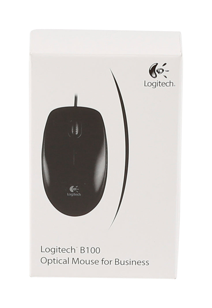 Logitech B100 Optical Usb Mouse f/ Bus