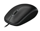 Logitech B100 Optical Usb Mouse f/ Bus
