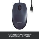 Logitech B100 Optical Usb Mouse f/ Bus