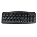Ewent EW3130 toetsenbord USB QWERTY Engels Zwart