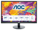 AOC M2470SWH LED display 61 cm (24") 1920 x 1080 Pixels Full HD Zwart