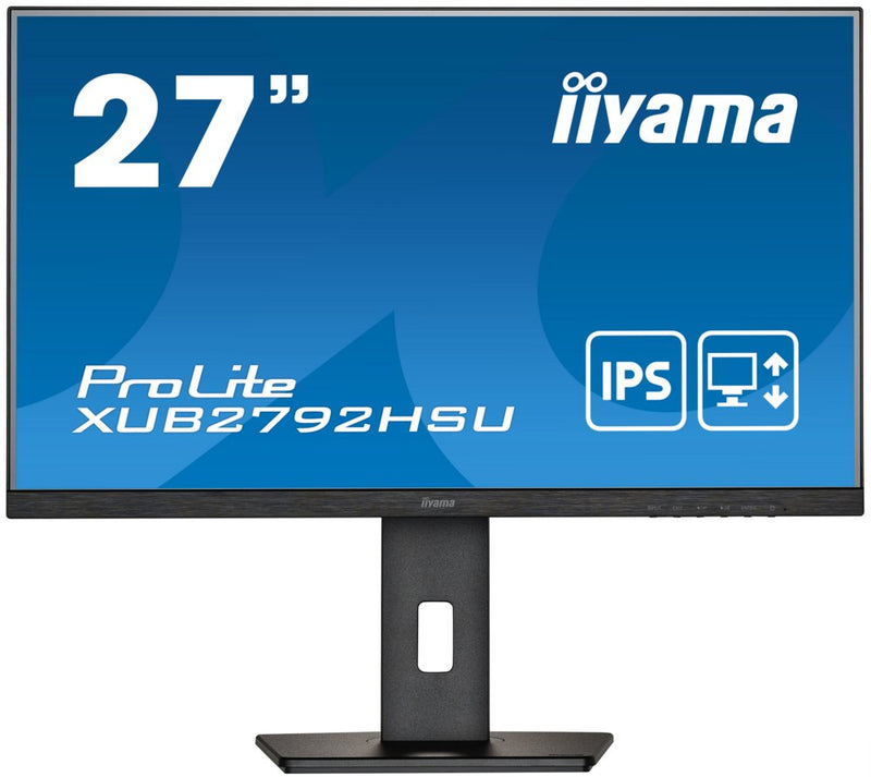 iiyama ProLite XUB2792HSU-B5 LED display 68,6 cm (27") 1920 x 1080 Pixels Full HD Zwart
