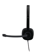 Logitech H151 Stereo Headset voor meerdere apparaten met bediening op de draad
