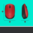 Logitech M171 Red-K muis Ambidextrous RF Draadloos Optisch 1000 DPI