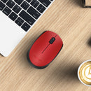 Logitech M171 Red-K muis Ambidextrous RF Draadloos Optisch 1000 DPI