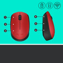 Logitech M171 Red-K muis Ambidextrous RF Draadloos Optisch 1000 DPI