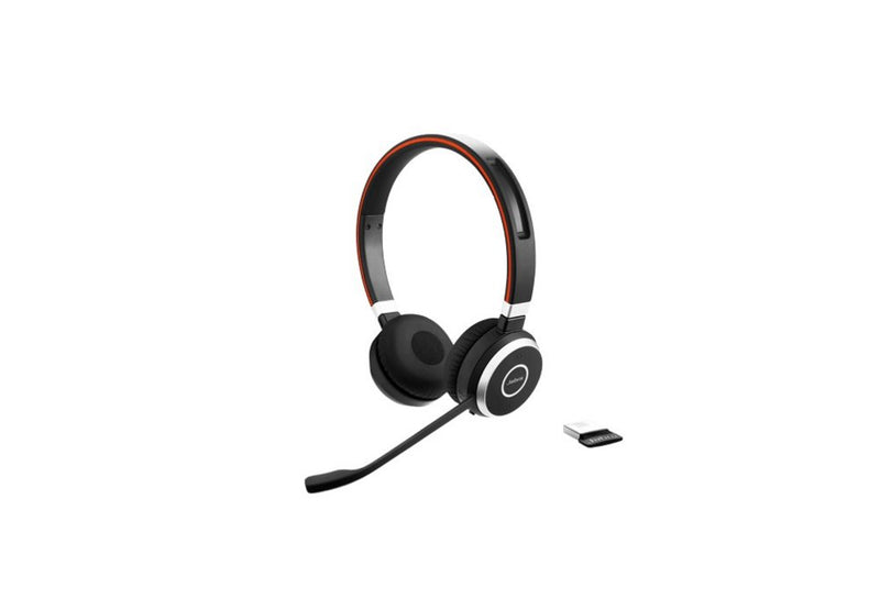 Jabra Evolve 65 Headset Bedraad en draadloos Hoofdband Oproepen/muziek Micro-USB Bluetooth Zwart
