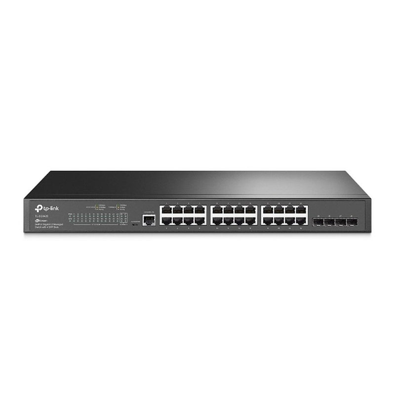 TP-Link TL-SG3428 netwerk-switch Managed L2 Gigabit Ethernet (10/100/1000) 1U Zwart