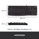 Logitech K120 Corded Keyboard
