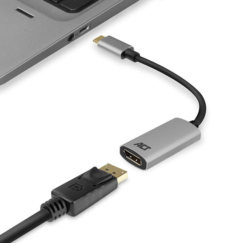 ACT AC7030 USB-C naar DisplayPort adapter