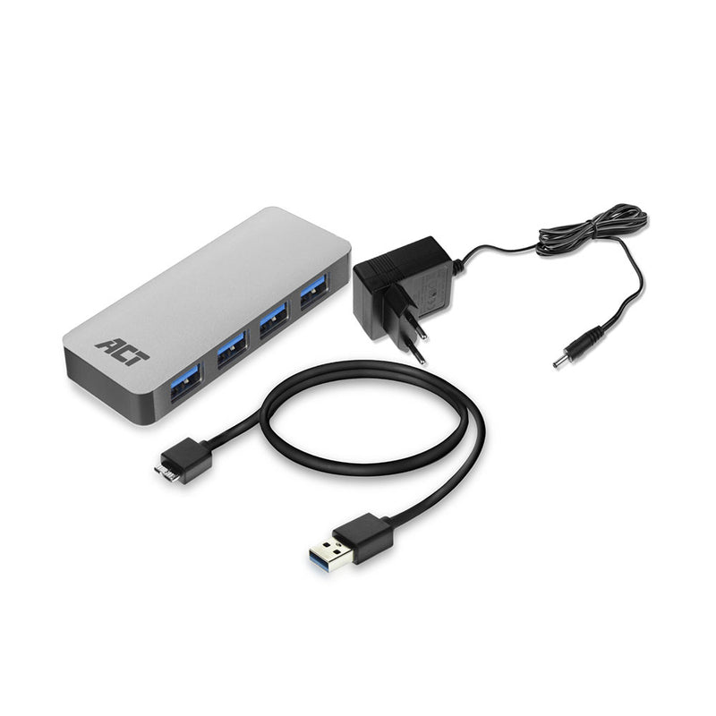ACT AC6120 USB Hub 3.2 met 4 USB-A poorten