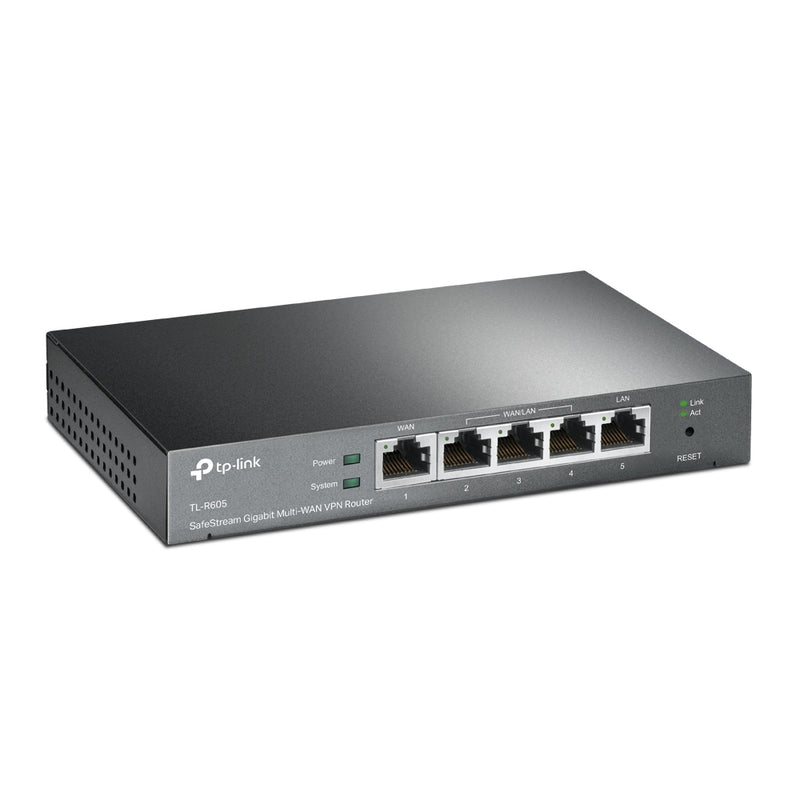 TP-LINK TL-R605 bedrade router 10 Gigabit Ethernet, 100 Gigabit Ethernet Zwart