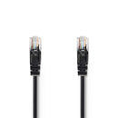 Nedis CCGP85100BK20 netwerkkabel Zwart 2 m Cat5e U/UTP (UTP)