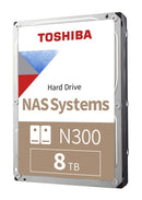 Toshiba N300 NAS 3.5" 8000 GB SATA III