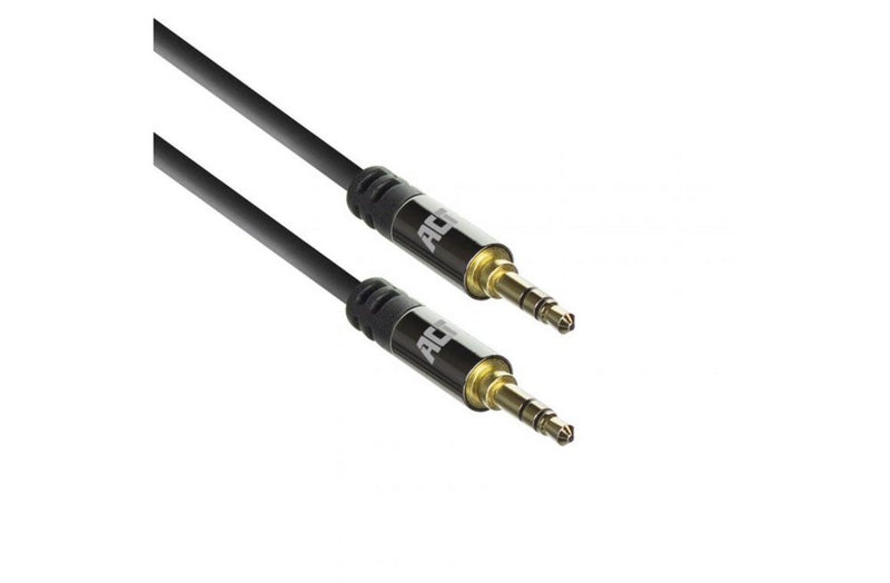 ACT AC3610 audio kabel 1,5 m 3.5mm Zwart