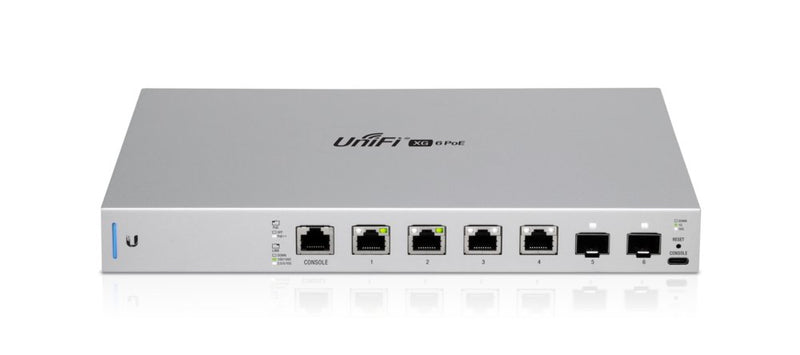 Ubiquiti Networks UniFi US-XG-6POE netwerk-switch Managed 10G Ethernet (100/1000/10000) Power over Ethernet (PoE) 1U Grijs