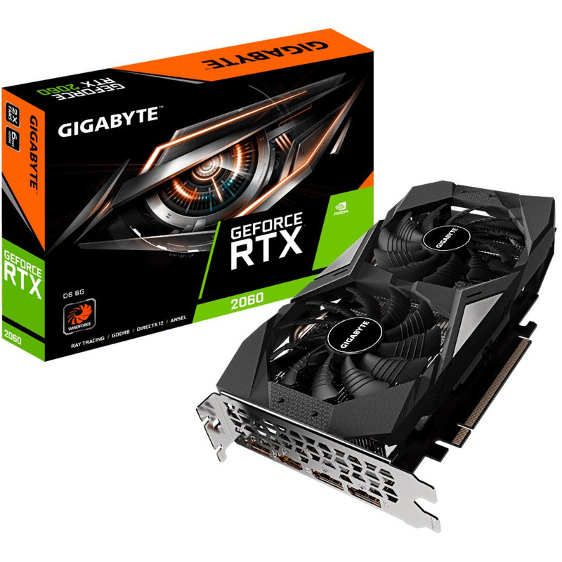 Gigabyte GeForce RTX 2060 6GB GDDR6 1xHDMI / 3x DisplayPort