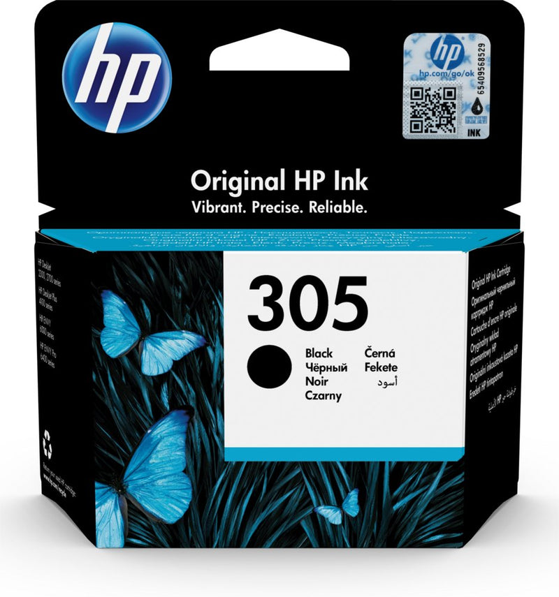 HP 305 originele zwarte inktcartridge