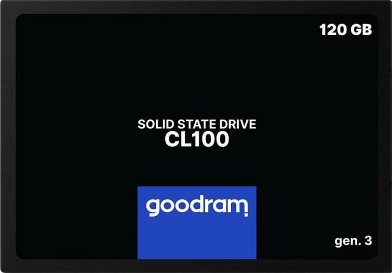 Goodram SSDPR-CL100-120-G3 internal solid state drive 2.5" 120 GB SATA III 3D TLC