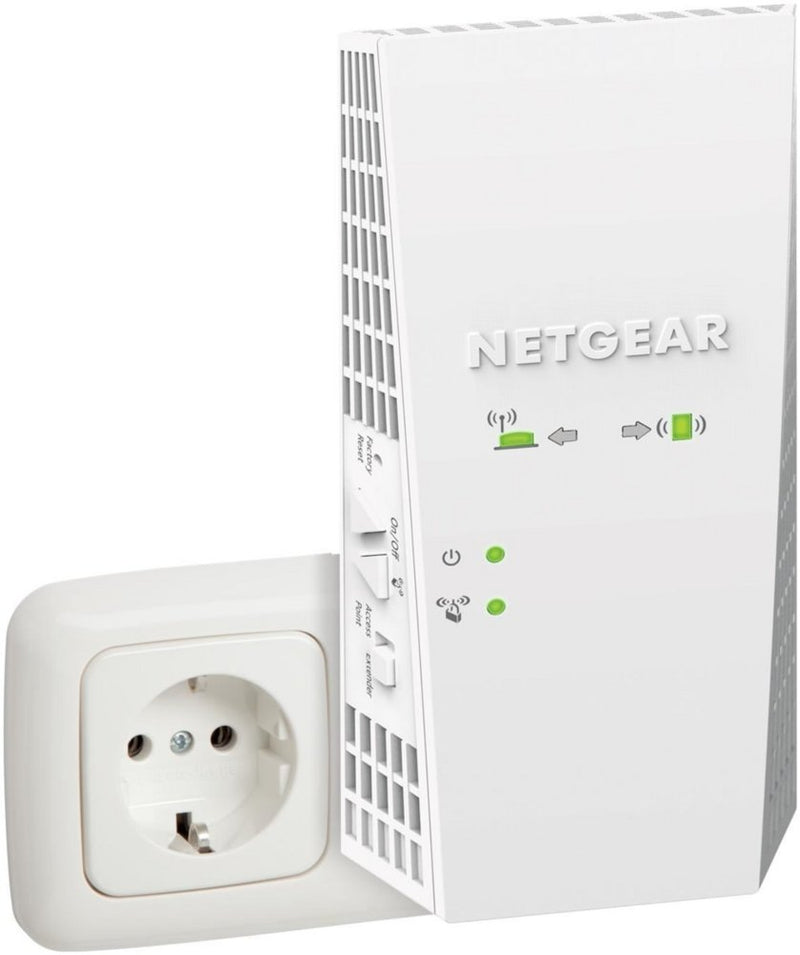 Netgear EX6250 Netwerkrepeater Wit 10, 100, 1000 Mbit/s