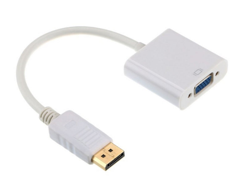 Gembird A-DPM-VGAF-02-W tussenstuk voor kabels DisplayPort v.1.1a VGA Wit
