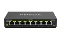 NETGEAR GS308E Managed Gigabit Ethernet (10/100/1000) Zwart